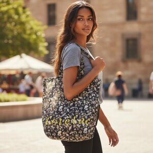 COTELAC FRANCE Lightweight Cotton Tote Bag Shoulder Dust Travel LUXURY